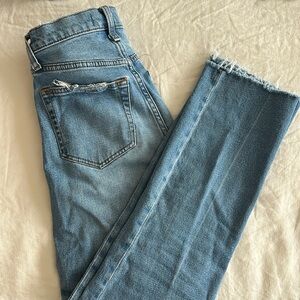 Abercrombie women’s the ankle straight ultra high rise